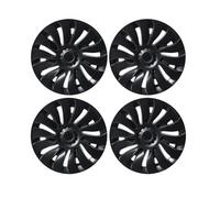 Hub Caps Covers For Model For Y 4Pcs 19 Inch Matte Black Support Logo Symmetry Design Style Wheel Cover Replacement