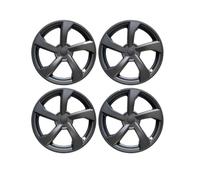 Hub Caps Covers For Tesla For Model For Y For Juniper 4PCS HubCap 19 Inch Wheel Caps Automobile Replacement Hub Cap Full Rim Cover Accessories(Matte Black)