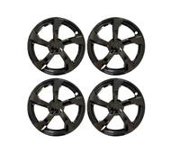 Hub Caps Covers For Tesla For Model For Y For Juniper 4PCS HubCap 19 Inch Wheel Caps Automobile Replacement Hub Cap Full Rim Cover Accessories(Bright black)