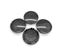 Hub Centre Caps 4pcs Blank 75mm OD 65mm ID Car Wheel Center Cap Rim Hub Centre Caps Hubcap Cover Fit Logo Sticker Wheel Centre Caps