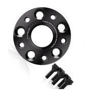 Hub Centric 2/4pcs 5x112 CB 57.1 M14*1.5 Hub Centric Black Forged wheel spacer For Tiguan Flange Plate 15/20/25/30mm(Customize)