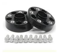 Hub Centric 2Pieces 25/30/35mm Wheel Spacer Adapter for BMW X5 X6 E70 E71 E72 F15 F16 F85 F86 PCD 5x120 CB 74.1mm M14xP1.25(2PCS 30mm Black)