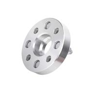 Hub Centric 2Pieces PCD 4x100 ID=OD=56.1mm Car Aluminum Wheel Spacer Adapter 15/20/25/30/35/40/45mm Flange For Jazz 4lug(2PCS 25mm Silver)