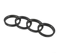 Hub Centric Rings for Wheel Bore 4PCS Plastic Spacer 66 6/57 1mm for Smoother Driving Experience