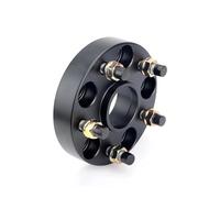Hub Centric Spacers FOR PCD 6x114.3 6x139.7 6x135 6x130 2Pieces 15/20/25/30/35/40mm Wheel Spacers Conversion Adapters Hubcentric Spacers(2PCS 25mm Black)