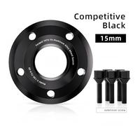 hub-centric wheel spacer 2/4pcs 5x112 66.6 M14 x1.5 Hub Forged wheel spacer For Q5 15/20/25/30/35mm(1pc 15mm)