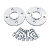 Hub Centric Wheel Spacers 12mm PCD 4x108 CB 65.1mm Thickness 12MM Forged Aluminum Car Wheel Spacer For Peugeot 308(Silver)