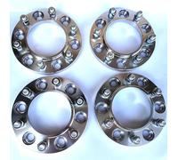 Hub Centric Wheel Spacers 2PCS 6x139.7|6x5.5"|4.18inch 106.1mmCB|12X1.5thread|15 or 20mm thickness 1397x6 wheel spacer for Lexus GX(Silver 20mm)