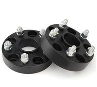 Hub Centric Wheel Spacers 2Pieces 15/20/25/30/35mm Wheel Spacers Conversion Adapters PCD 5x139.7 To 5x135 5x127 5x100 5x108 5x114.3 5x112(2PCS 15mm Black)