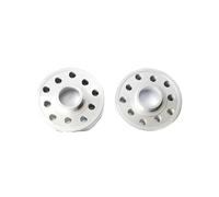 Hub Centric Wheel Spacers For A6 Q5 With Extended Lug Bolts 14X1.5 20mm 0.8 Inches 2PCS 5x100 5x112 Hub Centric Wheel Spacers(Silver)
