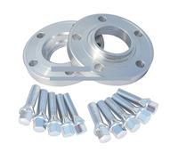 Hub Centric Wheel Spacers For BMW M1 For M3 M6 E36 E38 E60 2pcs 10mm/12mm/15mm/20mm Wheel Spacers + 10pcs 12x1.5 Cone Seat Bolts Forged Wheels Spacer Kit(10mmspacer 40mm bolt)
