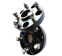 Hub Centric Wheel Spacers For LEXUS CT200 ES250 For Crown GT2000 2Pcs Aluminum Car Wheel Spacer Shims Plate 25 Or 30mm Fit 5x100 Forged Wheels Spacer Kit(30mm Black)