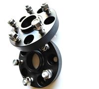 Hub Centric Wheel Spacers For Mustang 5X114.3X70.5X14X1.5 Alloy Auto Parts Car Wheel Hub Flange Restoration With Offset Spacer Widening Positioner Forged Wheels Spacer Kit(30mm Black)