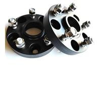 Hub Centric Wheel Spacers For Mustang 5X114.3X70.5X14X1.5 Alloy Auto Parts Car Wheel Hub Flange Restoration With Offset Spacer Widening Positioner Forged Wheels Spacer Kit(25mm Black)