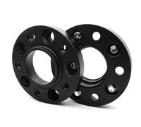 Hub Centric Wheel Spacers For VW For Atlas For Golf For Gti 2 Pieces 1 Pair Embers Nut Wheel Spacers Adapters 5x112 CB 57.1mm Rim Spacers Forged Wheels Spacer Kit(Embedded spacer 25mm)