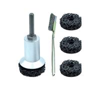 Hub Cleaner, Wheel Bolt Cleaning Set, Tool for Rust Removal, Removes Dust, Oil, Dirt Fits Drills, Wheel Bolts, Rotors, Repair Restoration for Trucks, Cars, Steering