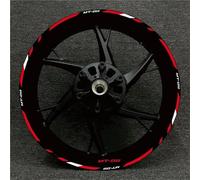 Hub Decorative Decal Motorcycle Reflective Wheel Decal for MT-09 MT09 MT 09 Rim Stripe Decals Waterproof Hub Stickers Reflective Sticker