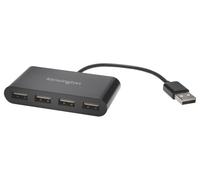 HUB MINI 4 PORT USB A 2.0; K39120EU (KENSINGTON) Qty X 1