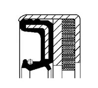 Wheel Hub Shaft Seal 180mm Inner Diameter Fits SAME LAMBORGHINI CORTECO 82012226