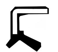 Hub sealing ring NBR (nitrile butadiene rubber) 19019528B CORTECO for NISSAN