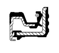 Hub sealing ring NBR (nitrile butadiene rubber) 19034570B CORTECO for DAF 45