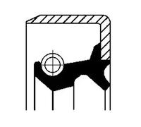 CORTECO 12011375B Shaft Seal, wheel hub