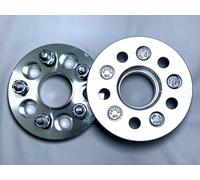 Hub Spacer Plates 2pcs 20mm Wheel Adapter PCD 5x108 To 5x114.3 Hub Centric 63.4-64.1mm Lug Studs M12x1.5 Car Spacers