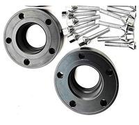 Hub Spacer Plates 2PCSWheel Widened Gasket 5X120 72.6 Wheel Spacers With 12 * 1.5 Cone Bolts For E30 E36 E38 E60 E65 E90, E91, E92, E93 F01, F02