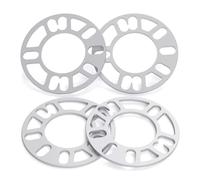 Hub Spacer Plates Car Adapter Wheel Spacer 4 Pcs 8mm CAR ALLOY WHEEL SPACERS ADAPTOR PLATES SHIMS & 5 STUD