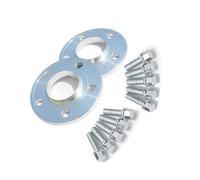 Hub Spacer Plates Wheel Adapter Spacer Cars 2pcs 10MM/15MM/20mm 5x112 66.6 Spacers 10pcs 14x1.5 Ball Type Bolts
