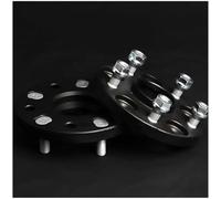 Hub spacers 15/20/25/30/40mm 2Pieces PCD 5x114.3 CB 60.1mm Wheel Spacer For 5 Lug For Toyota For Corolla For RAV4 For Highlander For Reiz For Camry(15mm Black spacers)
