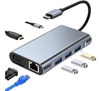 Hub Splitter Multiport Adapter Laptop Adapter Mobile Phone Notebook high Speed Transmission (Color : A Size : One Size) (A One Size)