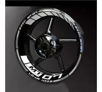 Hub Strip Reflective Motorcycle Wheel Stickers Rim Stripes Waterproof Tape for Y&amaha MT07 2025 2024 2023 2022 2021 2020 2019(Style 10)