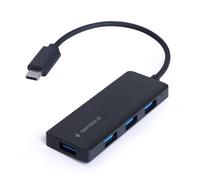 Hub+USB-C+3.1+Gembird+-+4+ports+%28Black%29