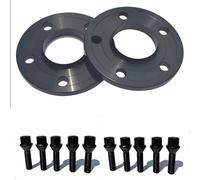Hub Wheel Shims For BMW|10Piece 12x1.5 Cone Bolts 2Piece Car Wheel Spacer Hub Centric 5x4.5 5X120 72.6 Centric Wheel Spacers Wheel Spacer(10mm black)