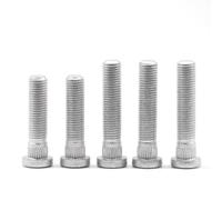 Hub Wheel Spacers 10/20pcs Spline diamet 12mm-M12x1.5/M12x1.25 Car Wheels Lug Bolts Wheel Lengthen screw(M12x1.25,10 PCS 52mm)