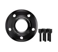 Hub Wheel Spacers 2pcs 5x112 66.6 Hub Centric Black Forged wheel spacer T6-7075 For For GLK 15/20/25/30/35mm With Extended Wheel Bolts