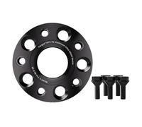 Hub Wheel Spacers 5x112 66.6 Hub Centric Black Forged Wheel Spacer T6-7075 For For EQE For SUV 15/20/25/30/35mm With Extended Bolts