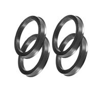 Hub Wheel Spacers 71.6-60.1/64.1/66.6/67.1mm 4pc Black Plastic Wheel Hub Centric Ring Size Available Central Rim