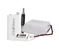 HUBATS KUPA MANIPro Mini Passport Nail Drill Control Box Replacement Battery 850mAh 24v