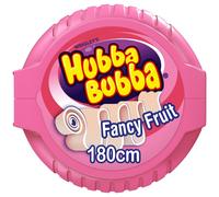 Hubba Bubba Fancy Fruit Bubblegum Mega Long Tape 56g (Pack of 12)