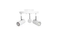 Hubble 3 Ceiling Light White