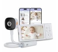 "Hubble Connected Go Baby Portable Plus 5"" Video Baby Monitor"