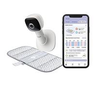 Hubble Dream+ Wi-Fi Video Baby Camera, HubbleClub App Connected, with Sensor Mat, Monitors Breathing and Heart Rate with Night Light, Full HD Live Streaming via Smart Device, Room Temperature Sensor