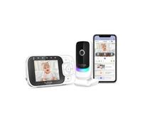 2.8" Nursery Pal Essentials Baby Monitor - White White