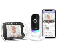 HUBBLE Nursery Pal Essentials 2.8" Smart Baby Monitor - White