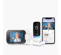 Hubble Nursery Pal Essentials 2.8" Video Baby Monitor White