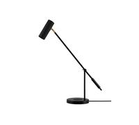 Hubble Read Table Lamp with Wireless Charging Black