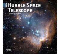 Hubble Space Telescope | 2026 7 x 14 Inch (Hanging) Monthly Mini Wall Calendar | BrownTrout | Science Astronomy Technology