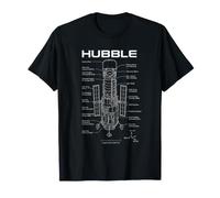 Hubble Space Telescope Diagram T-Shirt